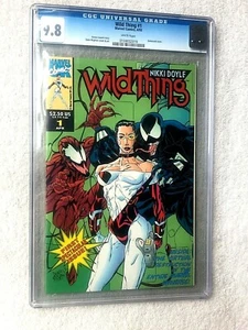 Wild Thing #1 und #2 1993 CGC 9,8 weiße Seiten geprägte Abdeckung KOSTENLOSE LESER 1 und 2 - Bild 1 von 12