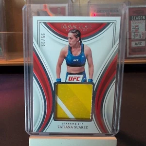 Tatiana Suarez 95/99 Immaculate Patch 2023 UFC Panini - Bild 1 von 2