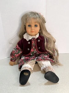 "Muñeca vintage 1988 Engel Puppe House of Global Art Alemania Occidental 17" - Imagen 1 de 11