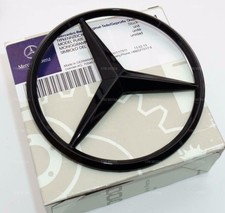 Mercedes Benz A Class Gloss Black Rear Boot Badge Star A1768170016 W176 Black