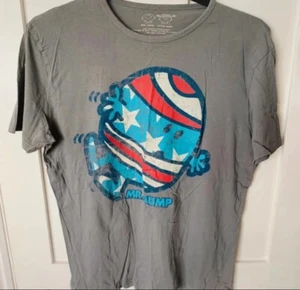Mr Bump USA America Flag design T-shirt Size Medium Mr Men - Picture 1 of 5