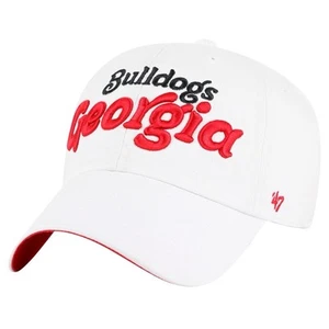 Georgia Bulldogs '47 Women's Pensacola Clean Up Adjustable Hat - White - Picture 1 of 4