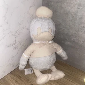 Disney 100 Donald Duck Platinum White 21" Plush FuRyu Japan Exclusive - Picture 1 of 7