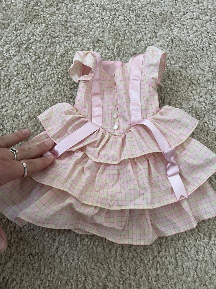 Кукла American Girl Marie Grace летний наряд снятое с производства платье только розовое клетчатое - Изображение 1 из 1