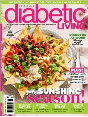 Australian Diabetic Living Magazine Issue 121 Nov-Dec 2025/ CHRISTMAS LUNCH DOUB - Image 1 of 3
