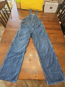 Mono vaquero azul Oshkosh B'Gosh de colección talla 32 x 30 hecho en EE. UU. - Imagen 1 de 3