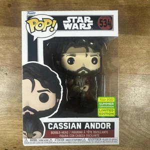 Funko Pop! Vinyl: Star Wars - Cassian Andor - San Diego Comic Con Funko  2022 - Picture 1 of 6