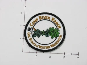 Camp River Ranch, Girl Scouts of Western Washington toppa cucita/ferrata - Foto 1 di 2