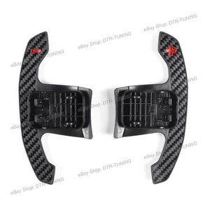 Carbon Fiber Steering Wheel Paddle Shifter For BMW X3M X4M X5M X6M F95 F96 F97 - Picture 1 of 12