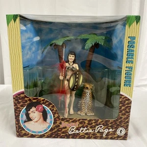 Modellino posabile JUNGLE BETTIE PAGE, Dark Horse Comics, nuovo con scatola - Foto 1 di 5