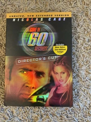 Gone in 60 Seconds (DVD, 2005, Directors Cut Unrated) Foto 1 de 4