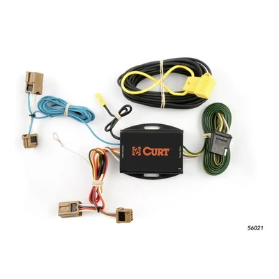 CURT 56021 Custom Wiring Harness, 4-Way Flat Output for Select Nissan Versa Foto 1 de 4