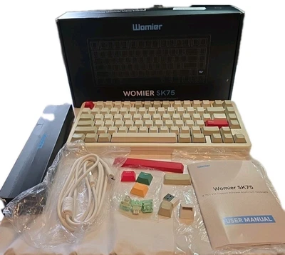 Womier SK75 Aluminum Wireless Mechanical Keybord - Image 1 of 4