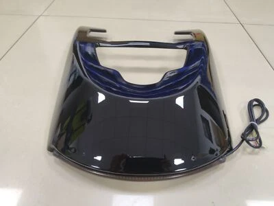 Guardabarros trasero negro brillante con tira de luz de humo para Harley Night Rod Special VRSCDX Foto 1 de 4