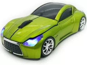 Car Mouse for Computer Wireless Car Mouse with USB Reciver 3D 1600DPI Cool Sp... - Picture 1 of 5