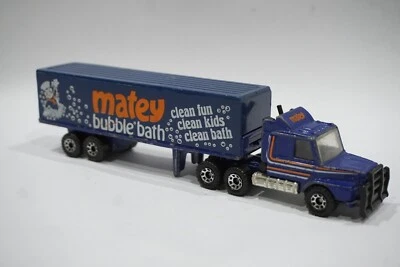 Matchbox International CY16 Convoy 1983 Scania Box Truck Matey Bubble Bath    e8 - Image 1 of 4
