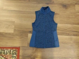 Faded Glory  Women's Navy Blue Zipper Up Front Vest  Size XS  - Picture 1 of 3