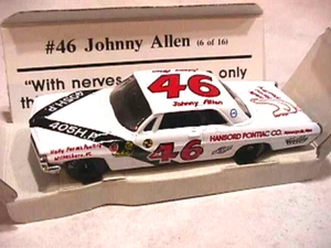 Johnny Allen - #46 NASCAR 1962 Pontiac  -  1/64th Scale Diecast - Picture 1 of 2