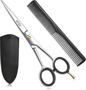 Forbici Parrucchiere Professionali - 6,5In (16,50Cm) Premium Forbice Capelli Con - Foto 1 di 12