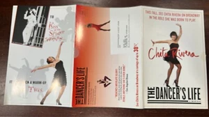 Chita Rivera: A Dancer's Life Mailer Flyer Broadway Musical - Imagen 1 de 2