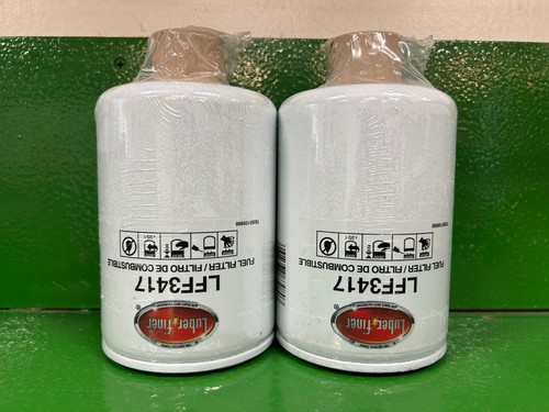 Luber-Finer LFF3417 Fuel Filter Water Separator 2 Pk fits Ford, Blue ...