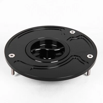CNC Keyless Fuel Gas Tank Cap For Honda CBR 600/F4I/F4/F3/F2 VFR 400 RVF 400 US Foto 1 de 4