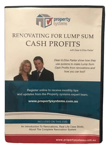 Renovating For Lump Sum Cash Profits Brand New DVD - Picture 1 of 3