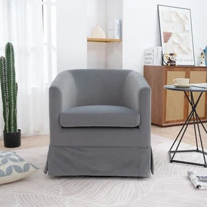 27.36\ Wide Swivel Chair - Picture 1 of 12