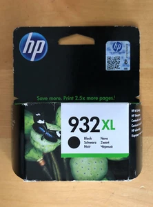 Genuine HP 932 XL Ink - BLACK / OFFICEJET 6100 6600 6700 (INC VAT) BOXED - Picture 1 of 1
