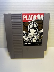 Platoon (Nintendo Entertainment System, 1988) NES Tested Working GUC Vintage