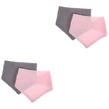  4 pcs Baby Triangle Bibs Baby Bandana Toddler Drool Bibs For Drooling And