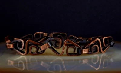 Armband Kupfer massiv - außergewöhnlich & markant - Bild 1 von 4