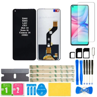 Fo Infinix Note 8i X683 X683B LCD Display Touch Screen Digitizer Assembly Replac - Image 1 of 4