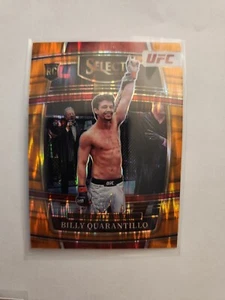 Billy Quarantillo 2022 Select UFC - Concourse Orange Flash Prizim RC  #13 - Picture 1 of 2