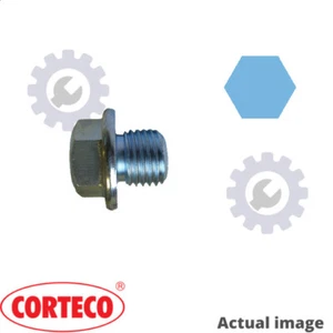 NUEVO TAPÓN SELLADO CÁRTER ACEITE PARA MITSUBISHI HONDA 4G63 4D56 T 4G64 4D56 TD CORTECO - Imagen 1 de 10