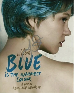 LEA SEYDOUX SIGNED PHOTO  (1) BLUE IS THE WARMEST COLOUR  - Picture 1 of 1