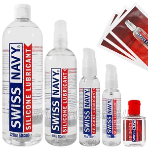 Swiss Navy silicone lubricant Premium silicone-based sex lube Personal glide USA - Picture 1 of 8