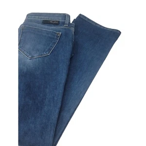 Pantalones de mezclilla Mavi Gold Molly rectos tiro medio azul talla 27X32 para mujer - Imagen 1 de 11