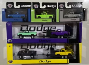 NEW 2025 M2  74 Dodge W200 Power Wagon SRT & 76 Dodge Adventurer 150 LOT 6 - Picture 1 of 3