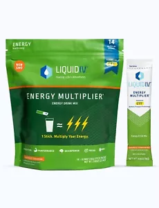 Liquid I.V. NEW Energy Multiplier | Energy Powder Drink Sticks - Picture 1 of 3
