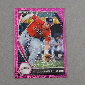 2021 Panini Prizm Draft Pink Velocity Jackson Glenn #PDP133 Baseball Card
