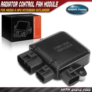 Engine Radiator Control Fan Module for Mazda 6 MPV Mitsubishi Lancer Outlander - Picture 1 of 10