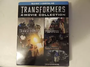 TRANSFORMERS 4 MOVIE BOXED BLU-RAY COLLECTION - Picture 1 of 3