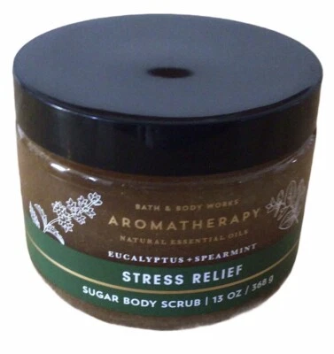 STRESS RELIEF AROMATHERAPY EUCALYPTUS SPEARMINT SUGAR SCRUB Bath & Body Works - Image 1 of 3