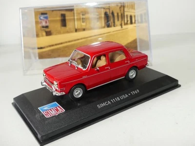 SIMCA 1118 USA Rouge 1969 ALTAYA 1:43 - Photo 1/2