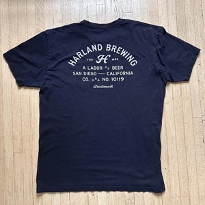 California Brewery T-Shirt schwarz Herren Gr. XL HARLAND BREWING Bier - Bild 1 von 6