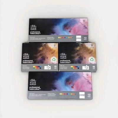 Lote de 5 juegos de acuarela profesional Winsor Newton nuevos Foto 1 de 4