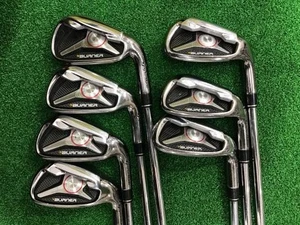 TaylorMade BURNER Iron Set 5-9+Pw+Aw NS PRO 950GH Flex-S Right-handed Golf Clubs - Picture 1 of 6