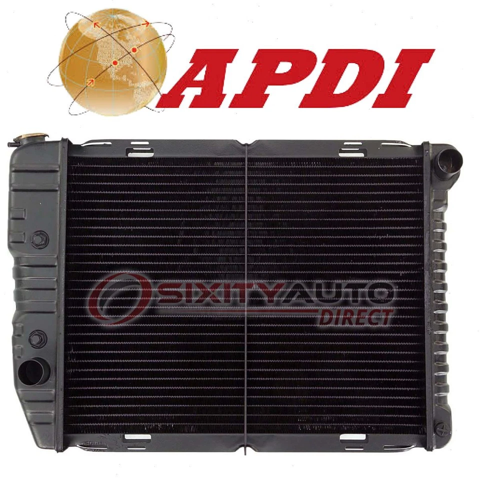 APDI Radiator for 1969-1970 Mercury Marauder - Cooler Cooling Antifreeze mm Foto 1 de 4