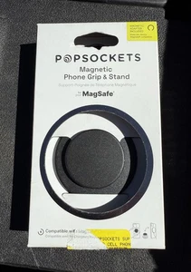 Popsockets - Poignée et support téléphone magnétique MAGSAFE iPhone 16 14 13 12 pro NOIR - Photo 1 sur 2